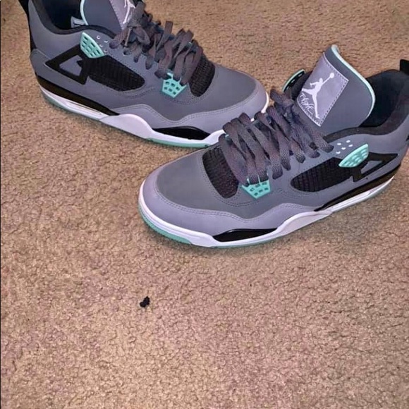 Air Jordan 4 Retro 'Green Glow - Picture 2 of 8